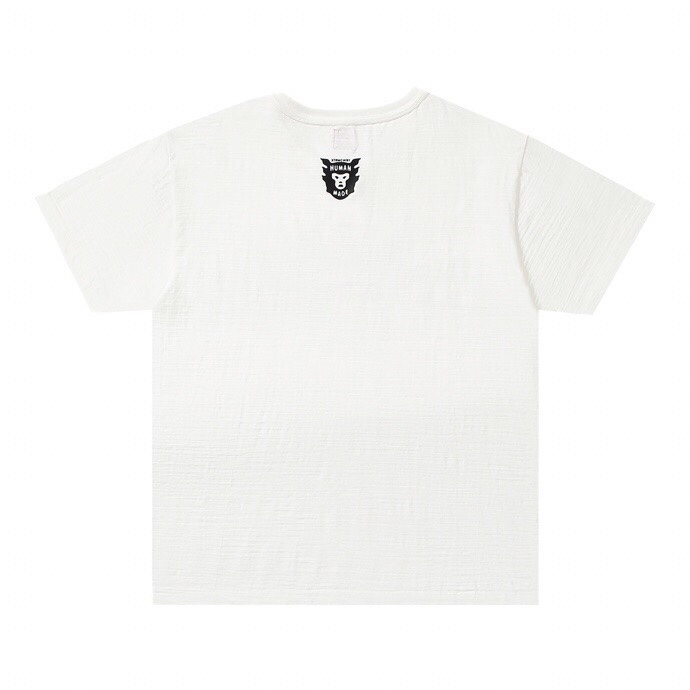 HUMAN MADE FW20 白色 爱心老虎 鸭子爱心 卡通印花 圆领短袖T恤 男女同款  