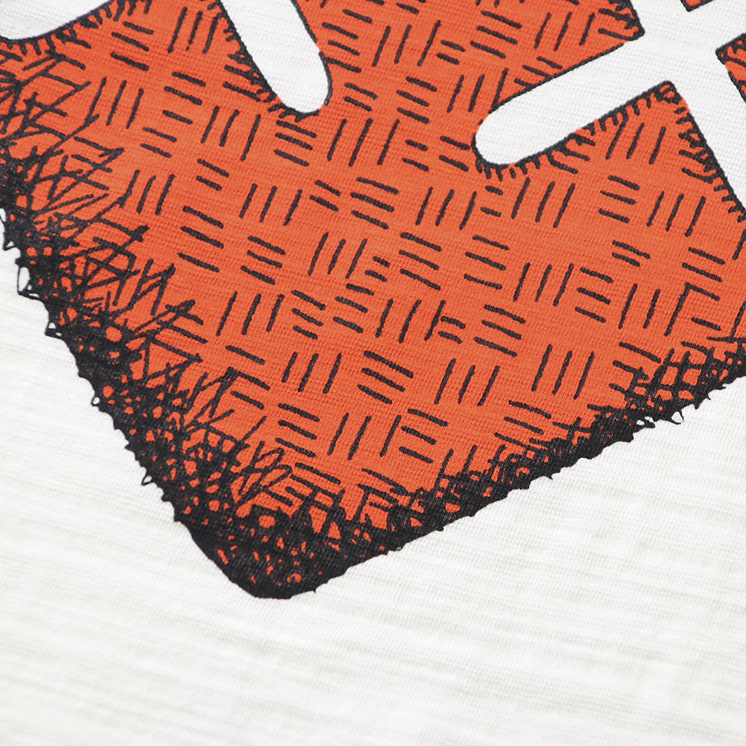 HUMAN MADE KAWS FW22 联名款 白色 黑色  爱心 鸭子爱心 卡通印花 圆领短袖T恤 男女同款 XX22TE008