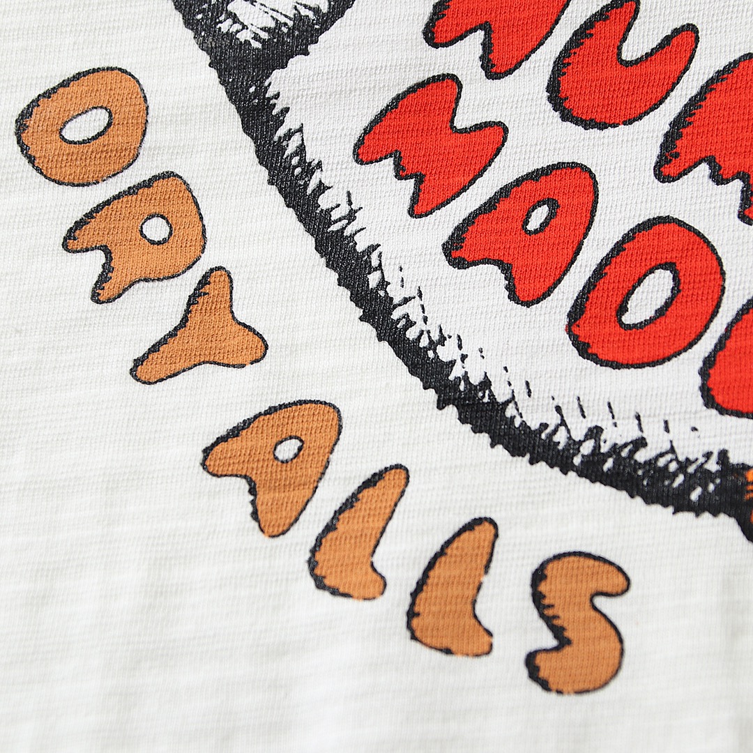 HUMAN MADE KAWS FW22 联名款 白色 黑色 野鸭爱心 鸭子爱心 卡通印花 圆领短袖T恤 男女同款 XX22TE004