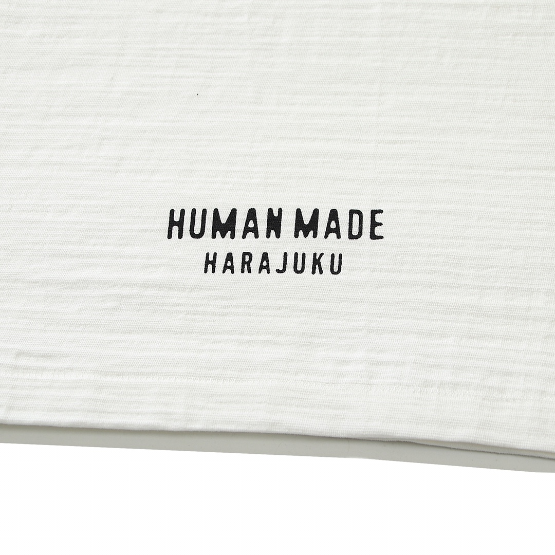 HUMAN MADE Dry Alls 白色 三只鸭 卡通印花 圆领短袖T恤 男女同款 HM20TE023