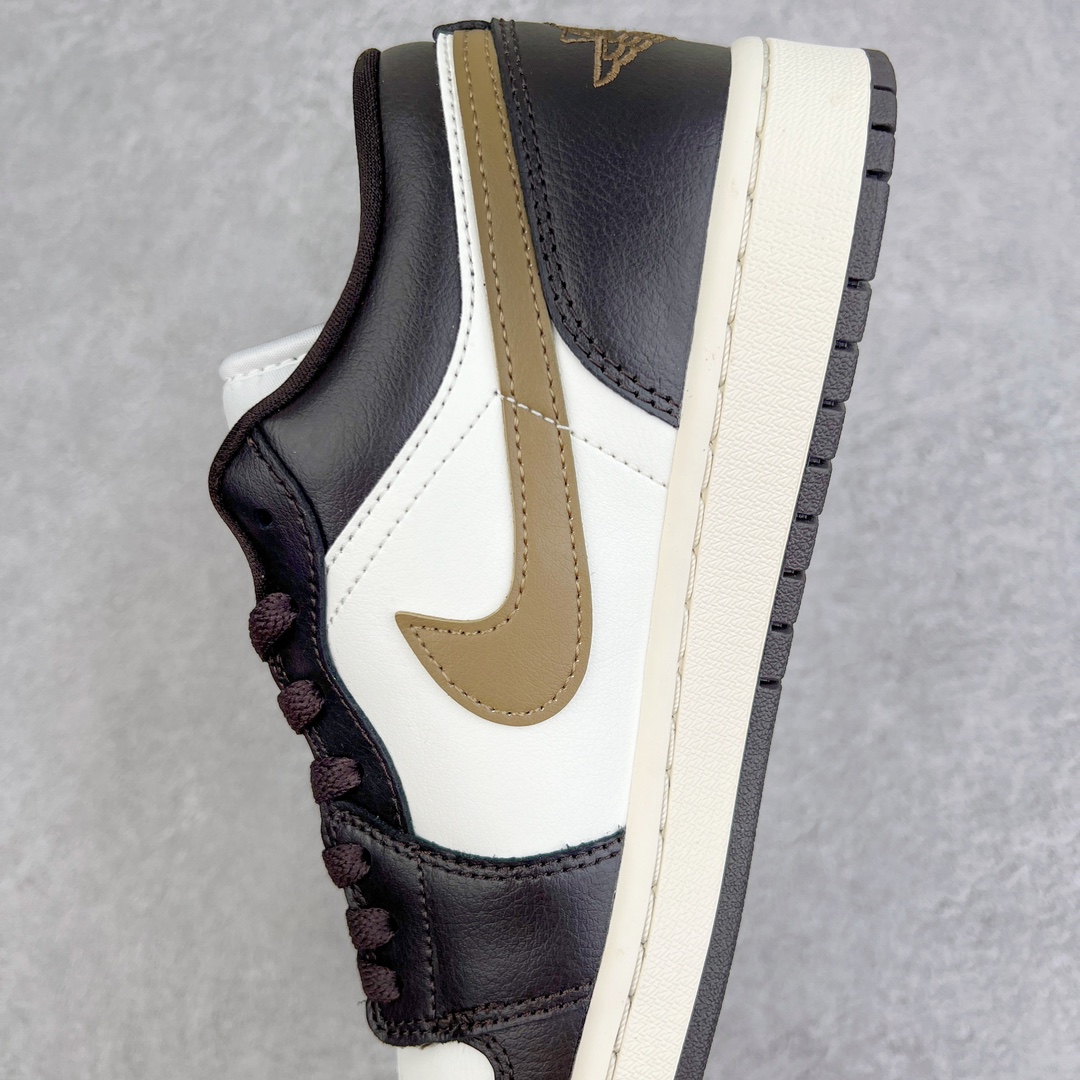 Air Jordan 1  Low AJ1 Shadow Brown  低筒 复古 轻便 板鞋 休闲鞋 波鞋 男鞋 女鞋 暗棕 DC0774-200