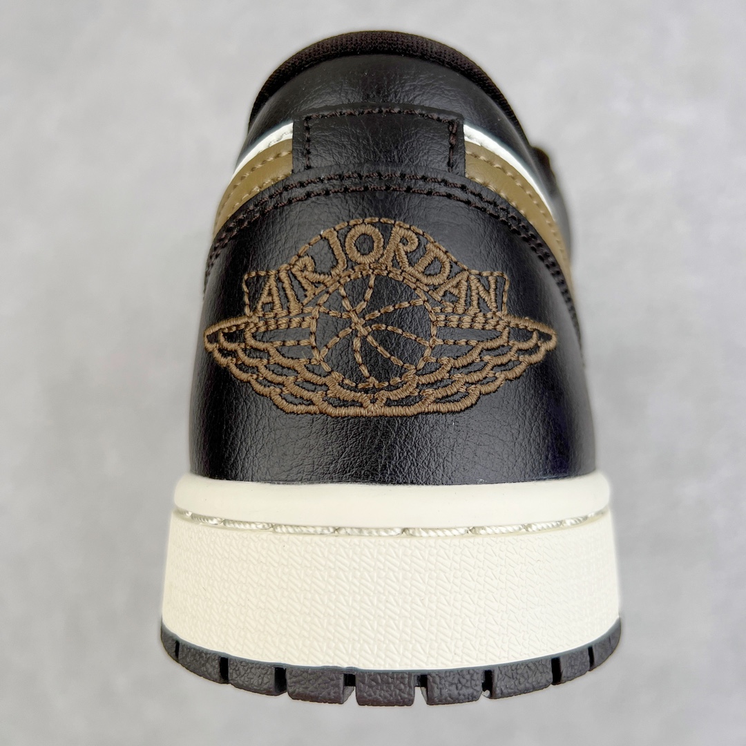 Air Jordan 1  Low AJ1 Shadow Brown  低筒 复古 轻便 板鞋 休闲鞋 波鞋 男鞋 女鞋 暗棕 DC0774-200