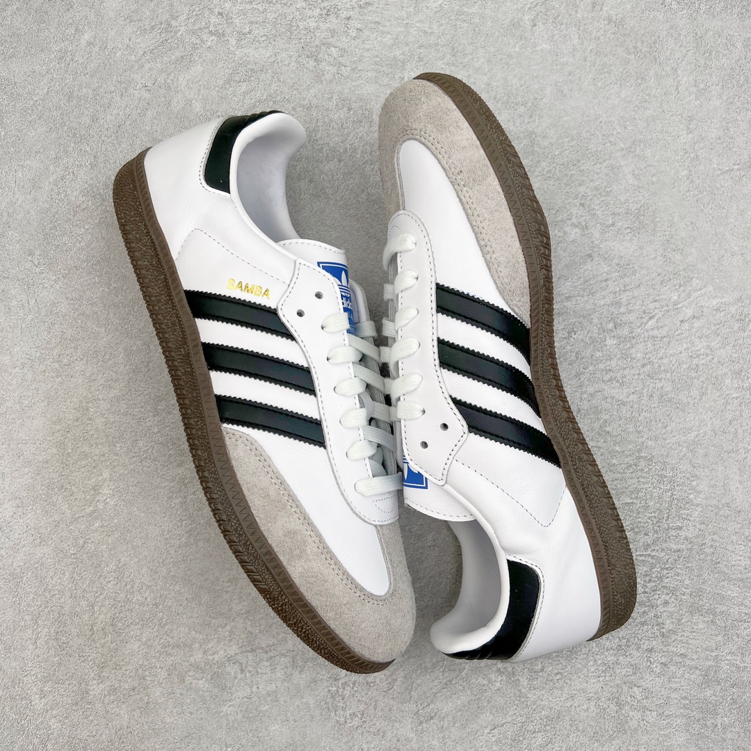 vt Adidas Originals Samba OG 黑白灰 低筒 复古板鞋 休闲鞋 男鞋 女鞋 B75806