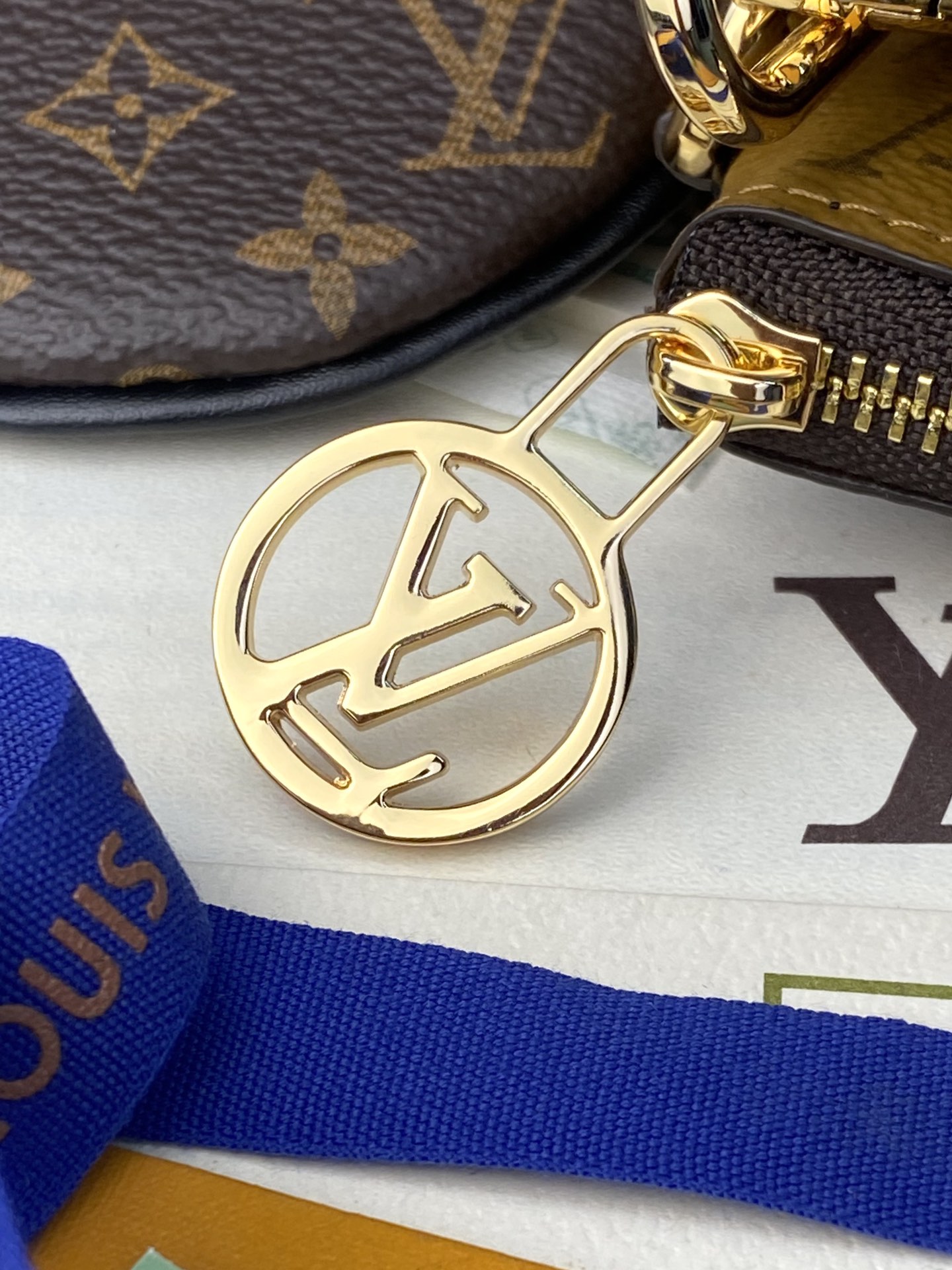 LOUIS VUITTON 路易威登 三件套装 Monogram 经典老花压纹牛皮 钱夹 钱包 卡包 名片夹 女款 M68756