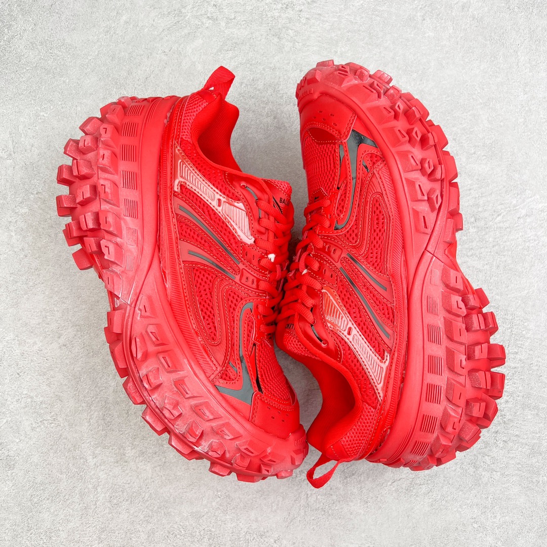  Balenciaga 巴黎世家 复古做旧 轮胎鞋 老爹鞋 男鞋 女鞋 红色 685611W2RAB7510