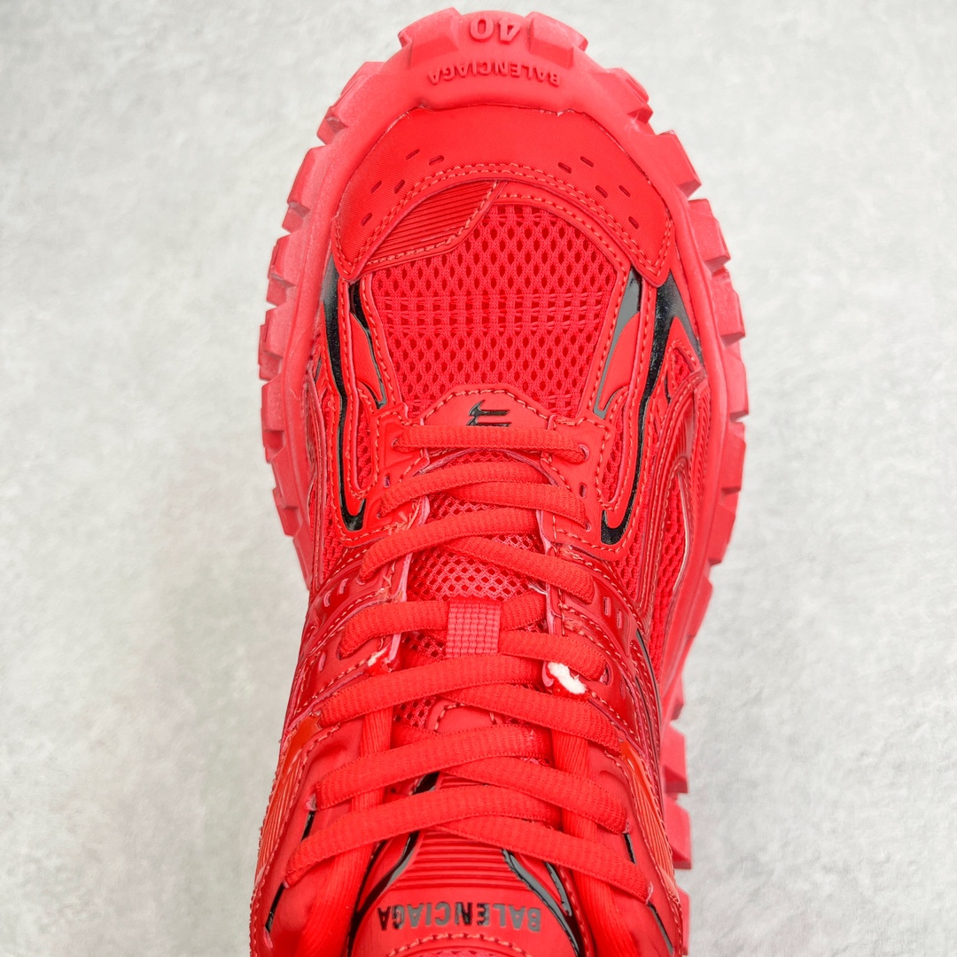  Balenciaga 巴黎世家 复古做旧 轮胎鞋 老爹鞋 男鞋 女鞋 红色 685611W2RAB7510