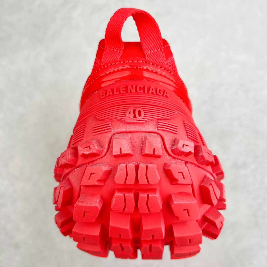  Balenciaga 巴黎世家 复古做旧 轮胎鞋 老爹鞋 男鞋 女鞋 红色 685611W2RAB7510