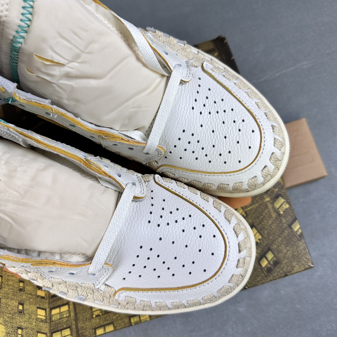 UNION x BEPHIES BEAUTY SUPPLY x AIR JORDAN 1 HIGH OG "SUMMER 96" 編織 高筒 球鞋 休閒鞋 板鞋 波鞋 潮鞋 男鞋女鞋 白灰  FD2565-100