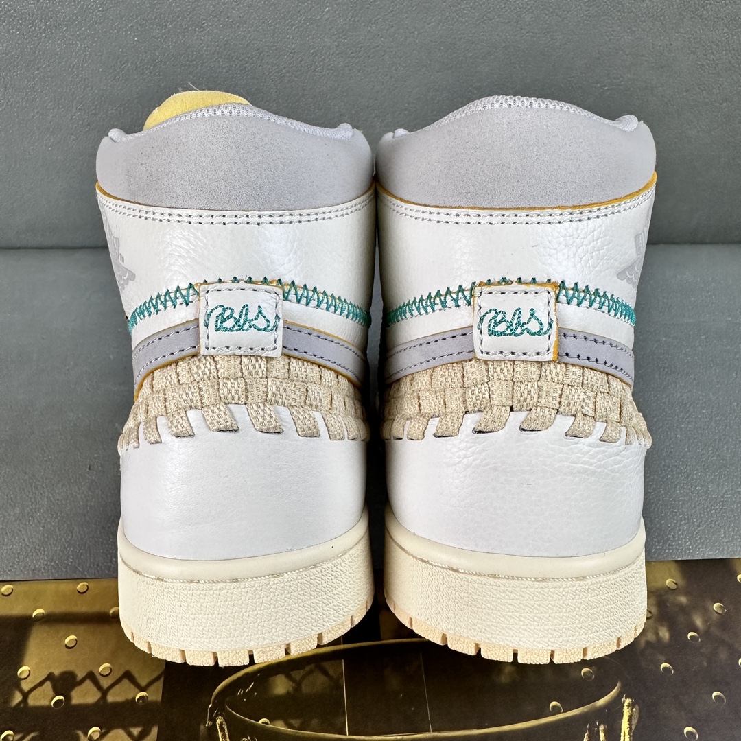 UNION x BEPHIES BEAUTY SUPPLY x AIR JORDAN 1 HIGH OG "SUMMER 96" 編織 高筒 球鞋 休閒鞋 板鞋 波鞋 潮鞋 男鞋女鞋 白灰  FD2565-100