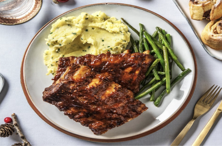 Beer-Braised Slow-Roast Country-Style Pork Ribs-Gourmet.ly