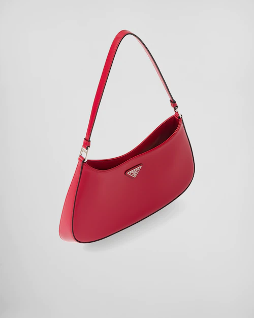 Prada プラダ クレオ ブラッシュドレザー ショルダーバッグ 3