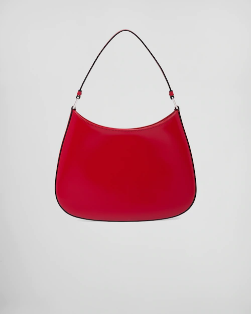 Prada プラダ クレオ ブラッシュドレザー ショルダーバッグ 4