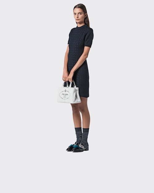 Prada デニム ファブリック ハンドバッグ 2