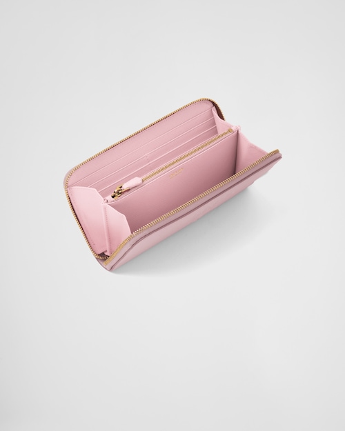 Prada サフィアーノエンボスレザー ジップアラウンド長財布 4