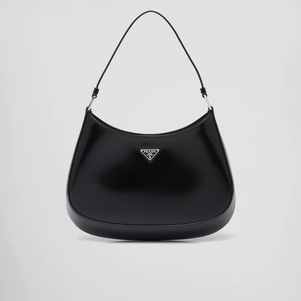 Prada プラダ クレオ ブラッシュドレザー ショルダーバッグ 1