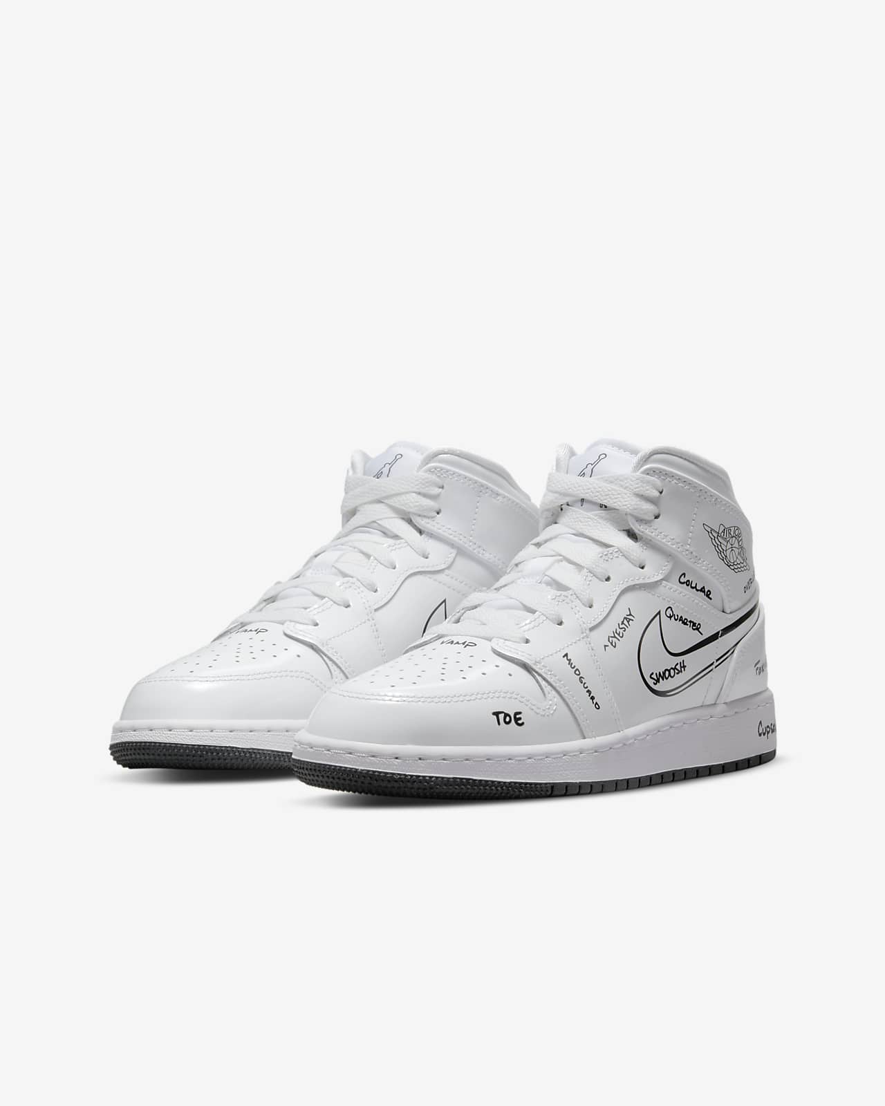 Air Jordan 1 Mid SS (GS) &aring;&curren;&sect;&ccedil;&laquo;&yen;&egrave;&iquest;&aring;&uml;&ccedil;&laquo;&yen;&eacute;