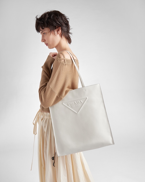 Prada レザー トートバッグ 7