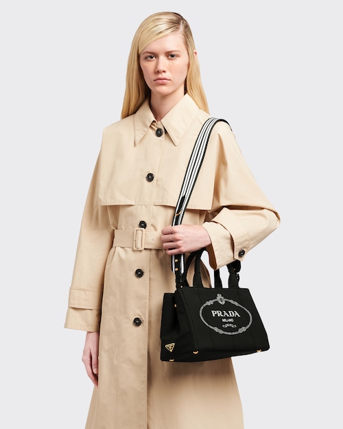 Prada カナパ ファブリック ハンドバッグ 2