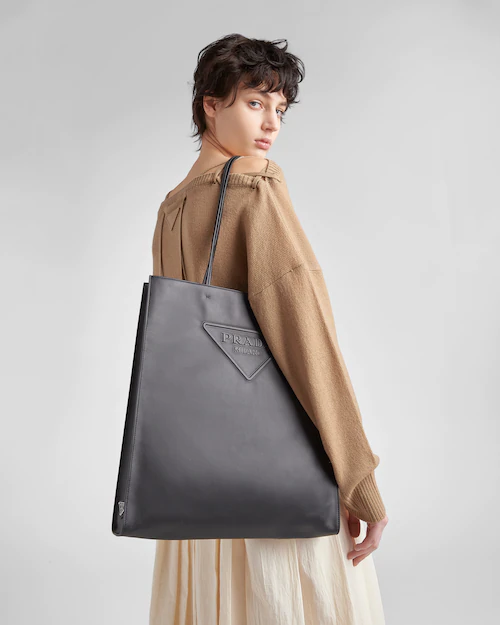 Prada レザー トートバッグ 7