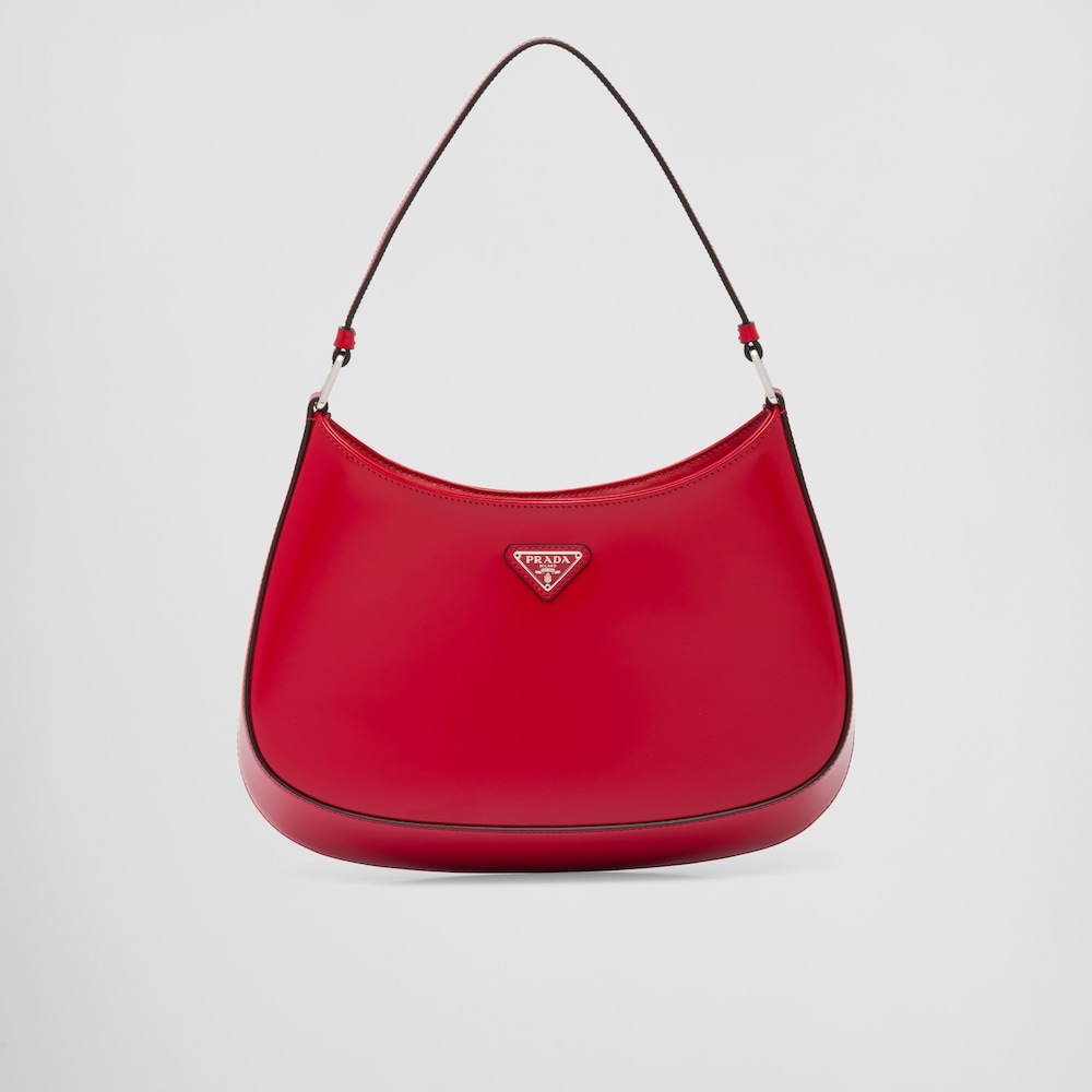 Prada プラダ クレオ ブラッシュドレザー ショルダーバッグ 1