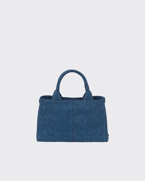 Prada デニム ファブリック ハンドバッグ 4