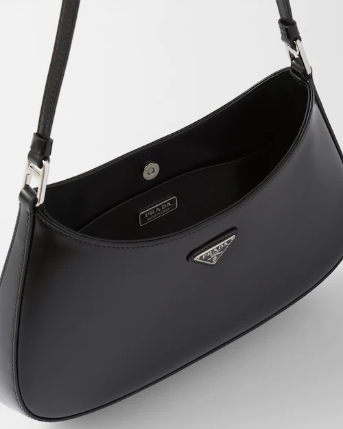 Prada プラダ クレオ ブラッシュドレザー ショルダーバッグ 5