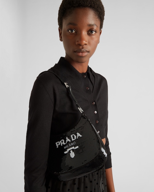 Prada プラダ クレオ スパンコール バッグ 2