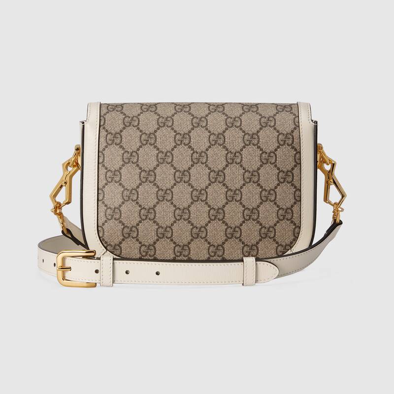 Gucci 马衔扣1955系列迷你手袋（配可拆卸双肩带）