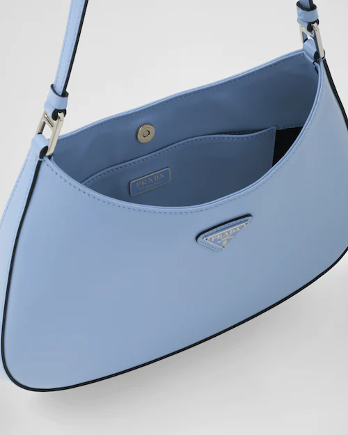 Prada プラダ クレオ ブラッシュドレザー ショルダーバッグ 5