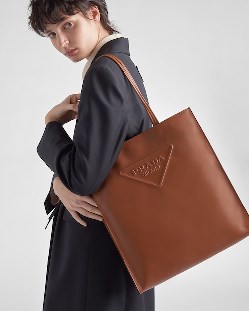 Prada レザー トートバッグ 7