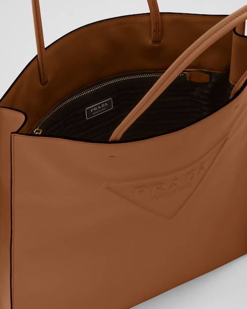 Prada レザー トートバッグ 5