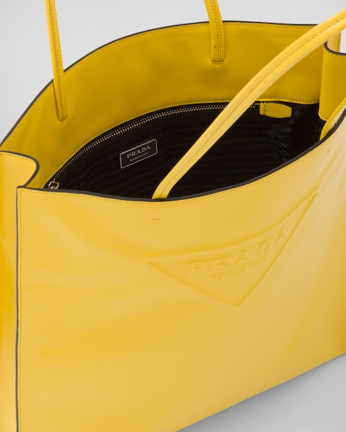 Prada レザー トートバッグ 5