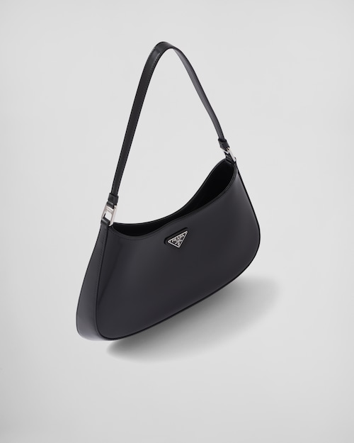 Prada プラダ クレオ ブラッシュドレザー ショルダーバッグ 3
