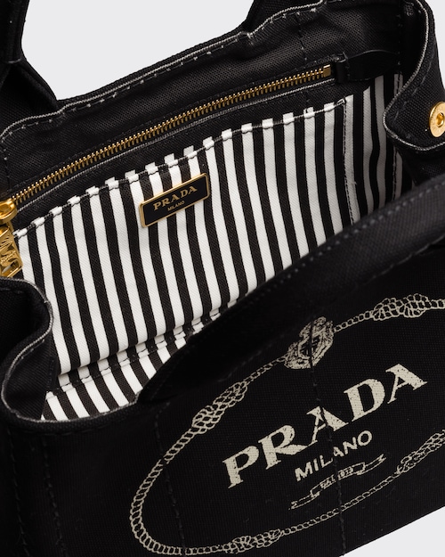 Prada カナパ ファブリック ハンドバッグ 5