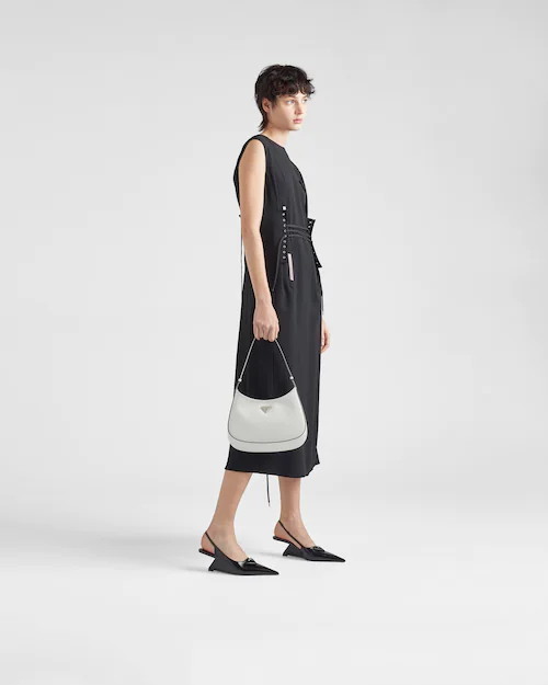 Prada プラダ クレオ ブラッシュドレザー ショルダーバッグ 2