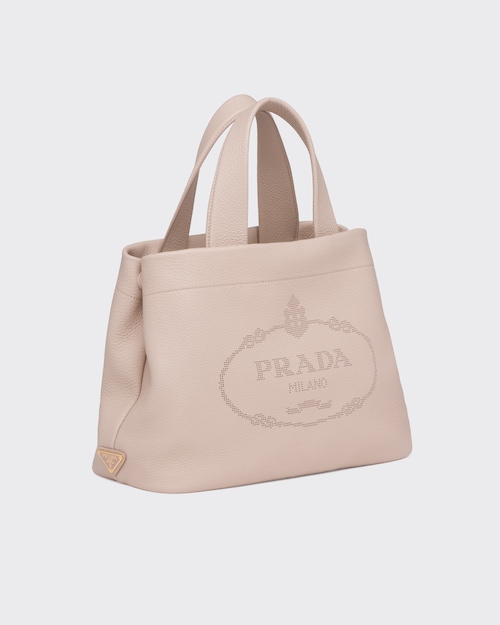 Prada ミディアム レザートートバッグ 3