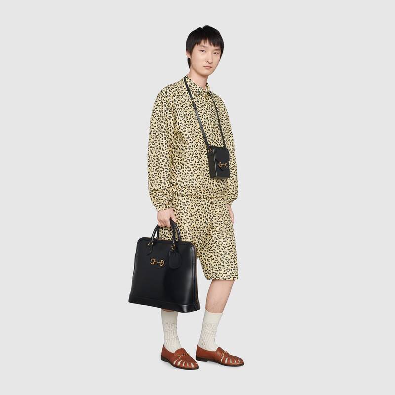 Gucci 马衔扣1955系列迷你手袋