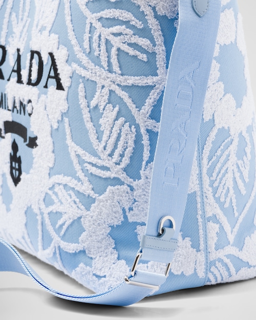 Prada 刺繍入り ドリルトートバッグ 6
