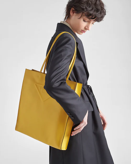 Prada レザー トートバッグ 7