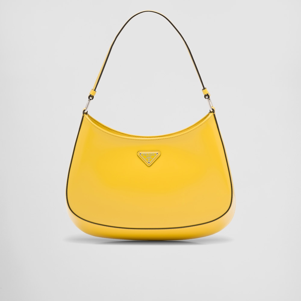 Prada プラダ クレオ ブラッシュドレザー ショルダーバッグ 1