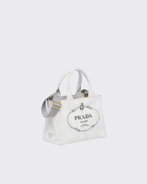 Prada デニム ファブリック ハンドバッグ 3