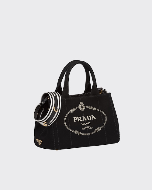 Prada カナパ ファブリック ハンドバッグ 3
