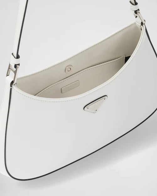 Prada プラダ クレオ ブラッシュドレザー ショルダーバッグ 5