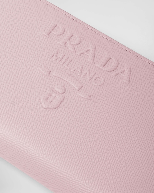 Prada サフィアーノエンボスレザー ジップアラウンド長財布 5