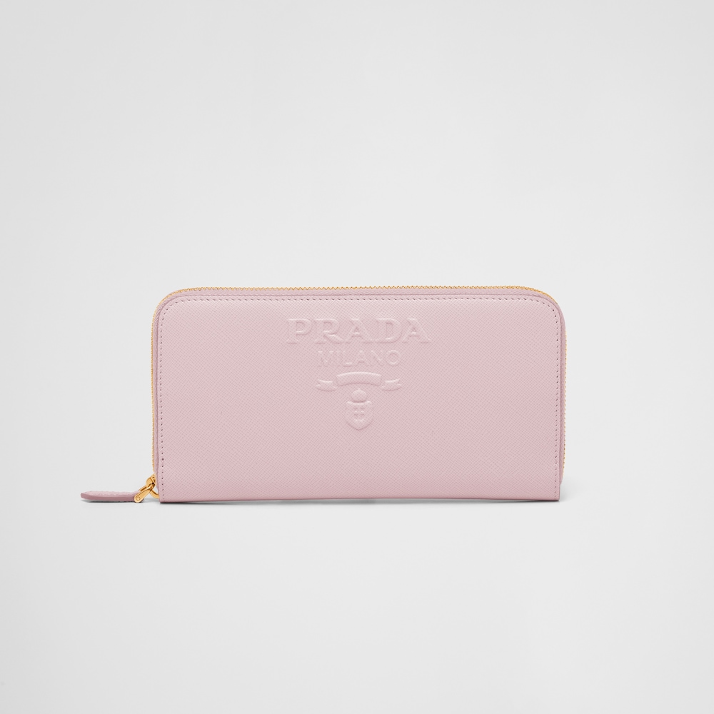 Prada サフィアーノエンボスレザー ジップアラウンド長財布 1