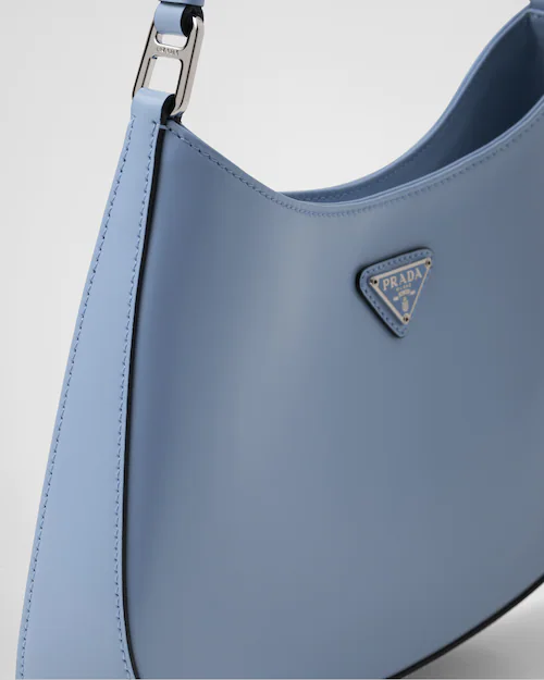 Prada プラダ クレオ ブラッシュドレザー ショルダーバッグ 6