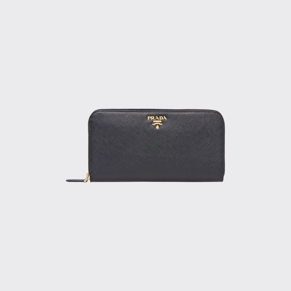 Prada サフィアーノレザー ジップアラウンド長財布 1