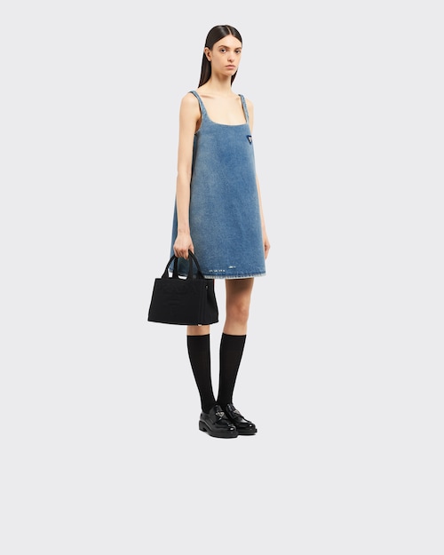 Prada コットンキャンバス トートバッグ 7