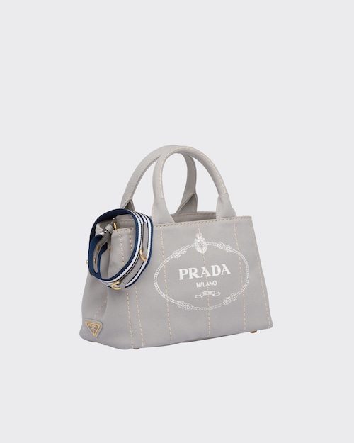 Prada カナパ ファブリック ハンドバッグ 3