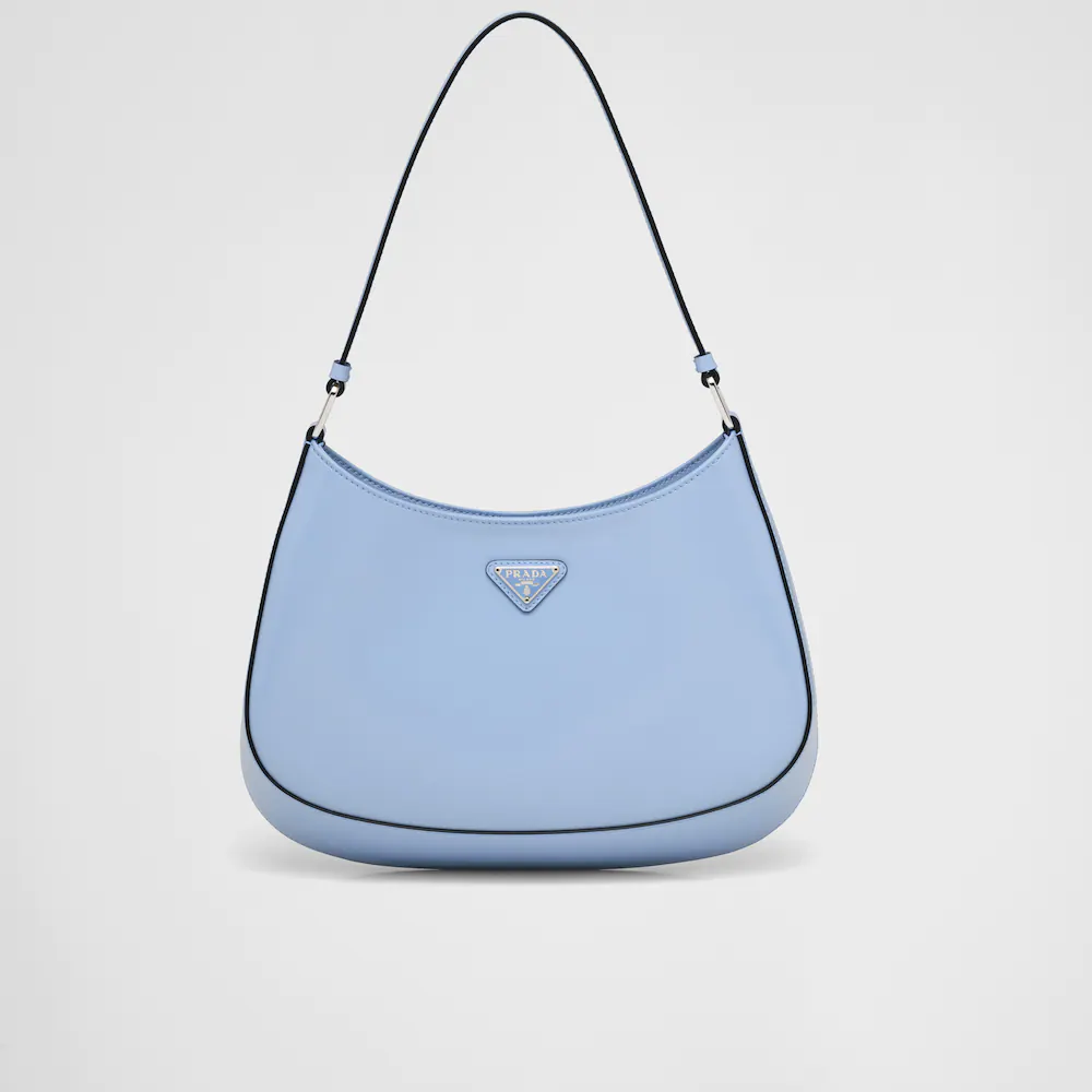 Prada プラダ クレオ ブラッシュドレザー ショルダーバッグ 1